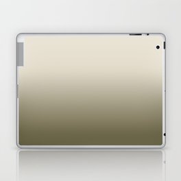 OMBRE DUSTY OLIVE GREEN  Laptop Skin