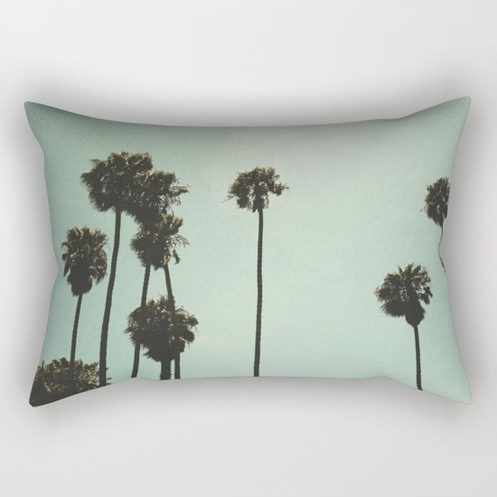 Space and the palms Rectangular Pillow