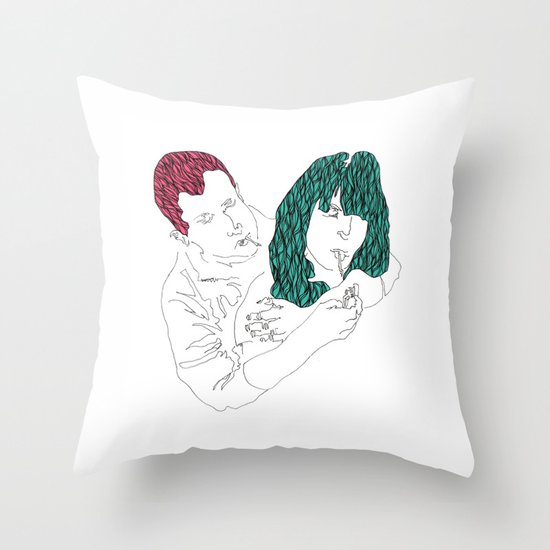 Hang Out Throw Pillow