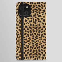 Cheetah Print iPhone Wallet Case