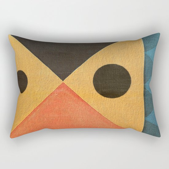 Fish Kisses Rectangular Pillow