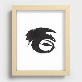 How to train your dragon  Recessed Framed Print