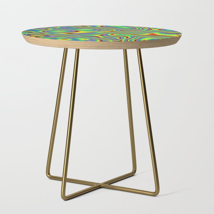 Funky liquid shapes Side Table