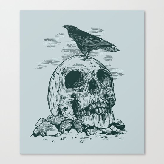 Raven's Cliff Canvas Print