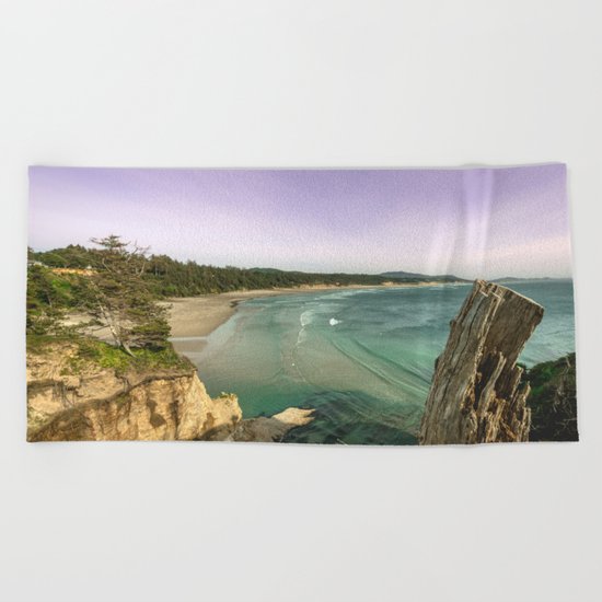 Summer Sunset Beach Towel