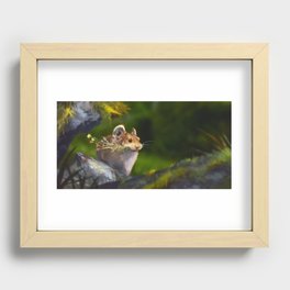 Seasonal Pikas: Summer Recessed Framed Print