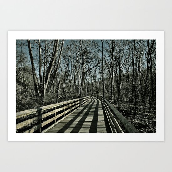 Trail Art Print