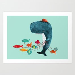 My Pet Fish Art Print