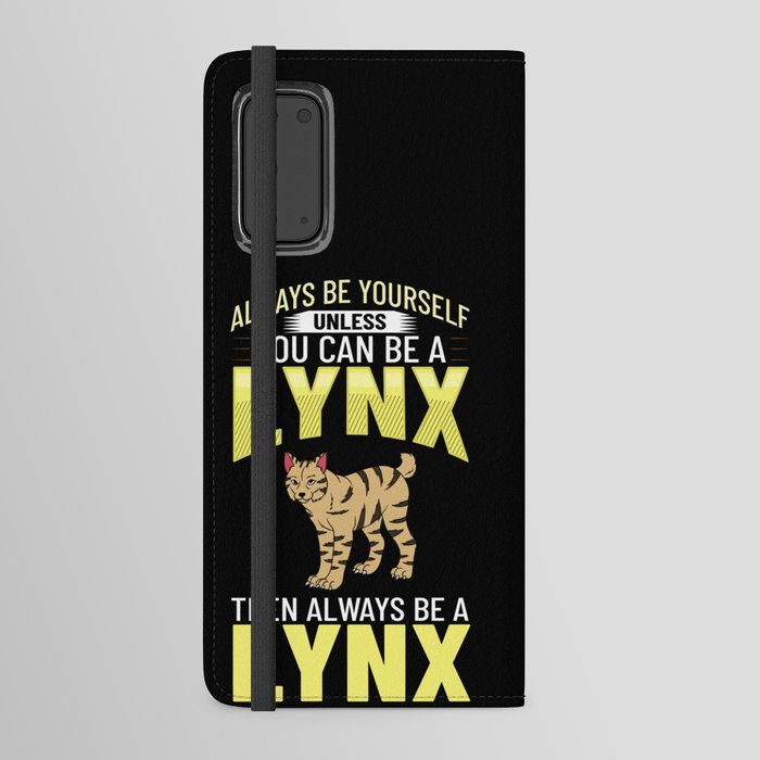 Lynxes Animal Red Lynx Canada Iberian Eurasian Android Wallet Case