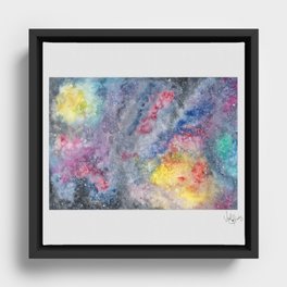 Galaxy III Framed Canvas