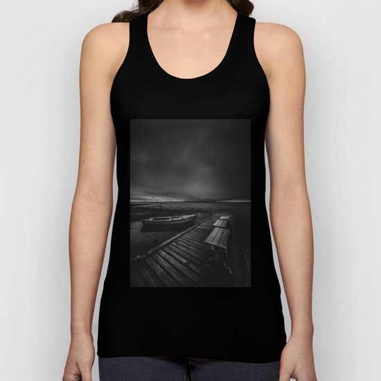 On the wrong side of the lake 5 Unisex Tank Top