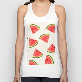 watermelon pattern Unisex Tank Top