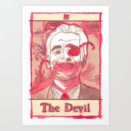 The Devil: Leland Art Print