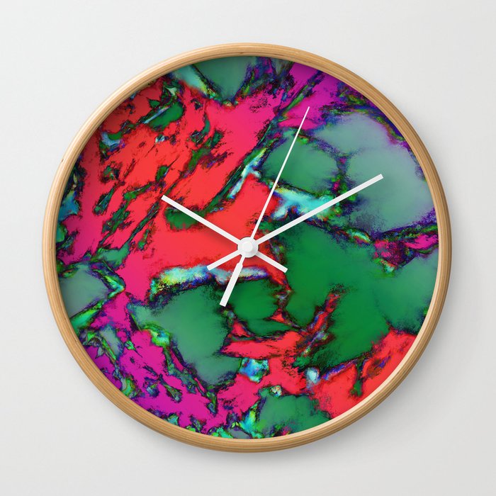Isolated places Wall Clock