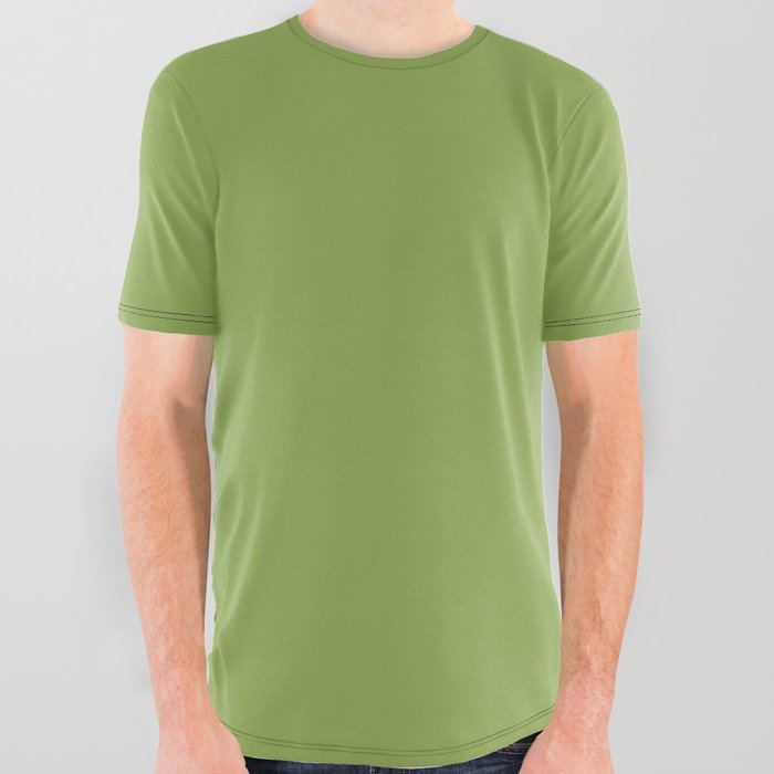 Betsileo Reed Frog Green All Over Graphic Tee