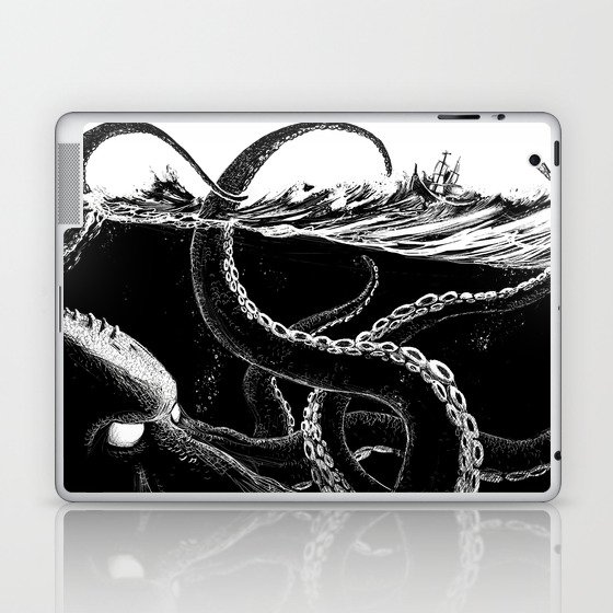 Kraken Rules the Sea Laptop & iPad Skin