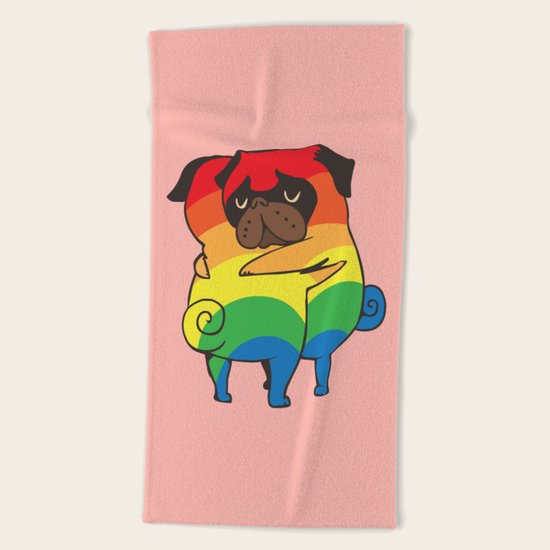 LOVE WINS Beach Towel
