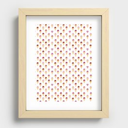 Ice Creams and Sapphic Summers Recessed Framed Print