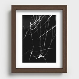 Abstract Photogram Recessed Framed Print