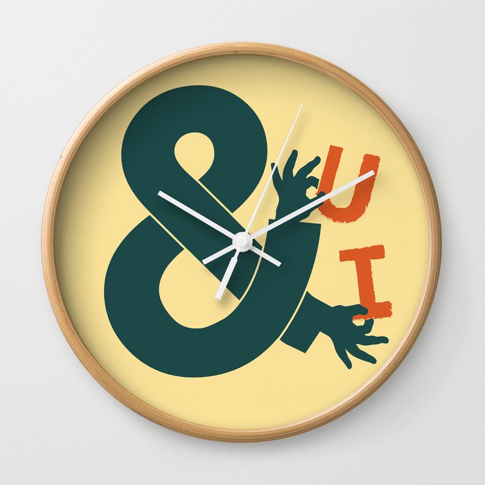 You and I Wall Clock