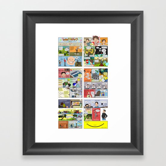 What Now? Framed Art Print