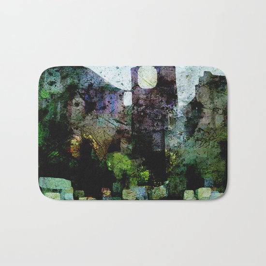 In the Castle Courtyard Bath Mat