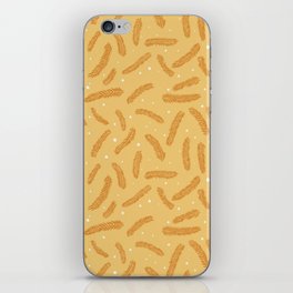 Golden Feathers iPhone Skin
