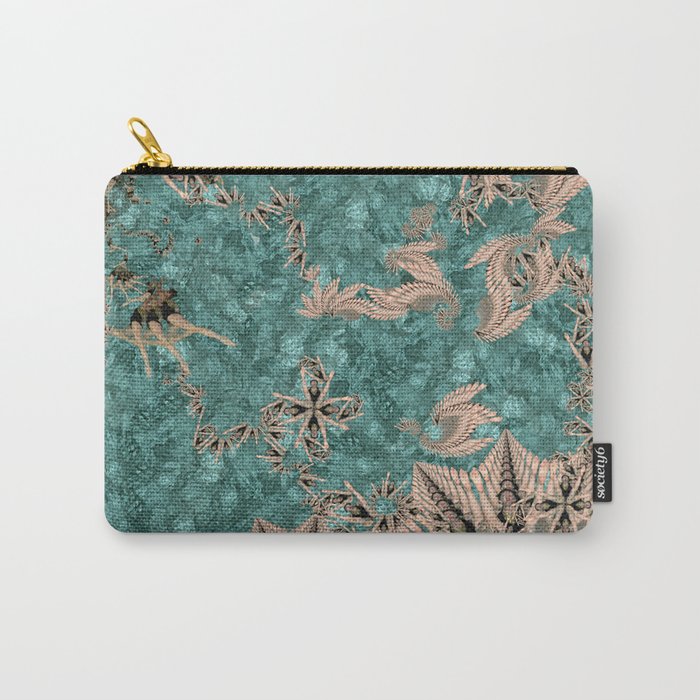 Synchro Fractals Carry-All Pouch