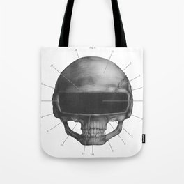 Anatomy of Daft Punk Tote Bag