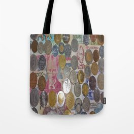 International Coins and Money Tote Bag