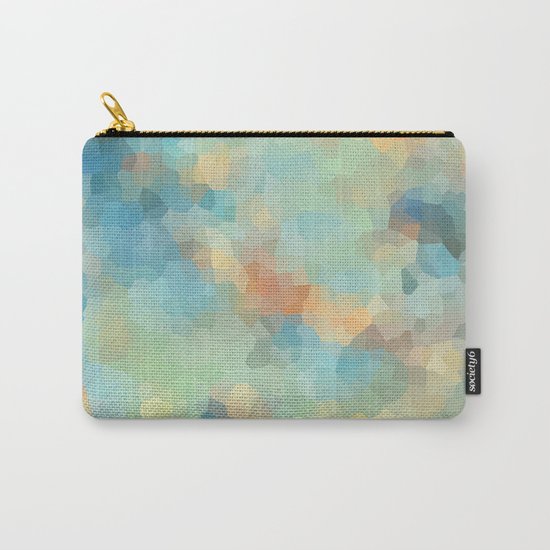 Colored crystals . "Sunbeams" . Carry-All Pouch