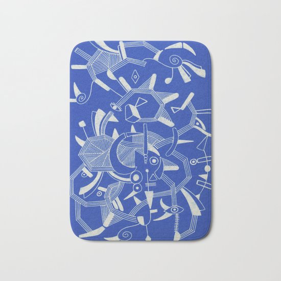 - oceanic warning - Bath Mat