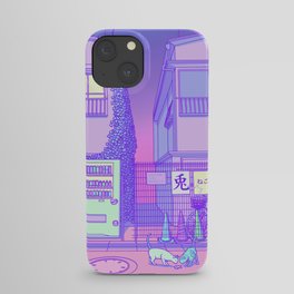Pastel Tokyo Cats iPhone Case