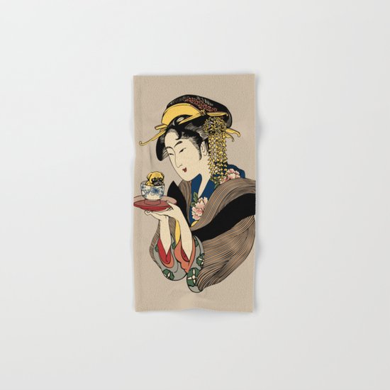 Tea Time Hand & Bath Towel