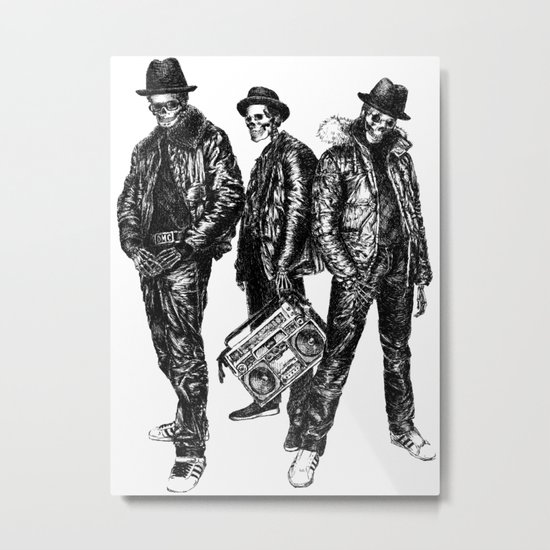 the Legend of Hip Hop Metal Print