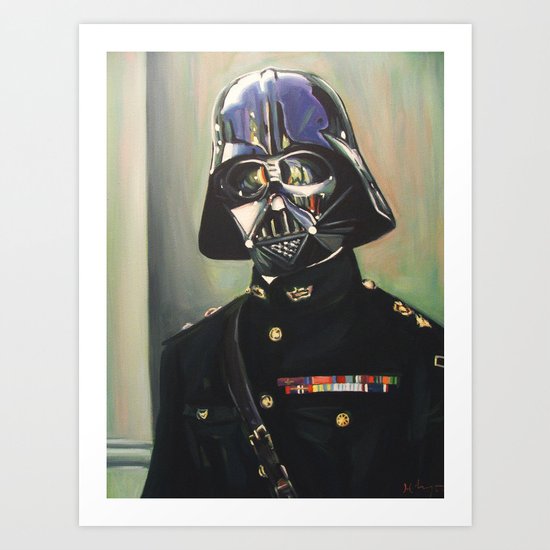 Colonel Vader Art Print
