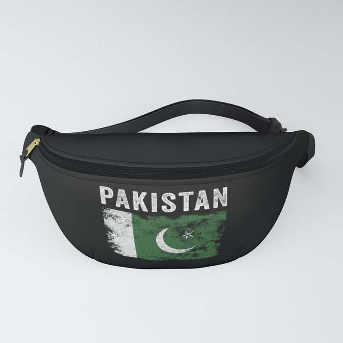 Pakistan Flag Distressed Pakistani Flag Fanny Pack