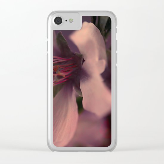 Almond bloom(2) Clear iPhone Case