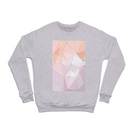 Colorful Polygonal Mosaic Abstract Crewneck Sweatshirt