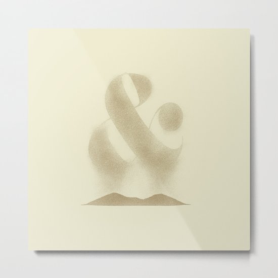 AmperSAND Metal Print