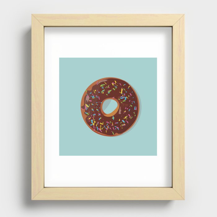 Sweet Sweet Doughnuts Recessed Framed Print