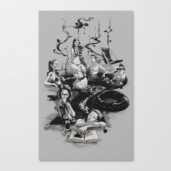 SWIM Canvas Print