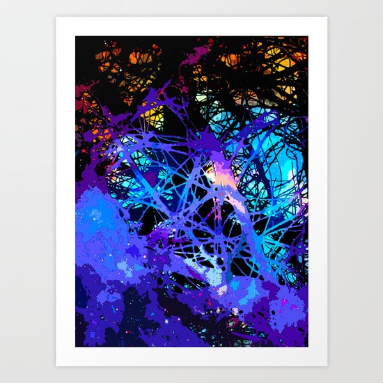 γ Aquilae Art Print