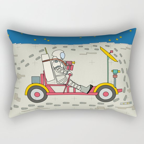 Moon Rover 1969 Rectangular Pillow