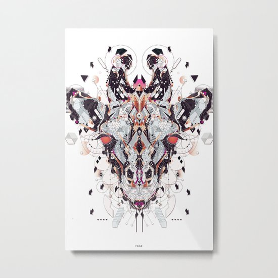 girafe Metal Print