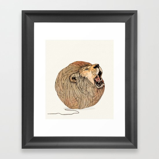 Unravel Me Framed Art Print