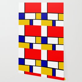 Mondrian Wallpaper To Match Any Home S Decor Society6