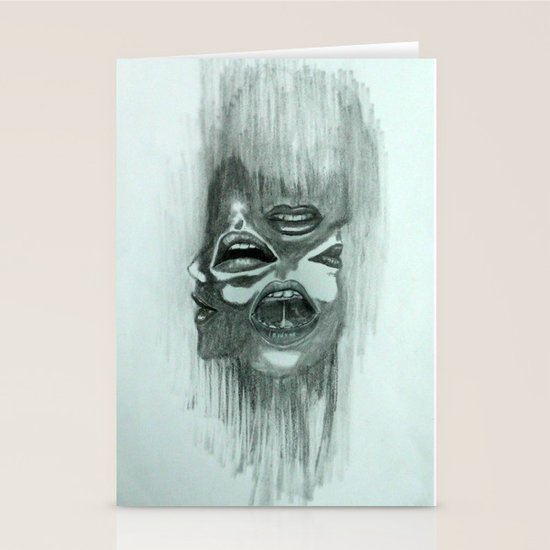 Lips Stationery Cards