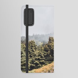 Coastal Fog and Forest | PNW | Travel Photography Android Wallet Case