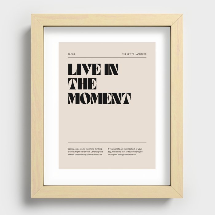 Recessed Framed Print